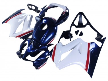 2002-2013 White Red Dark Blue Honda VFR 800 Motorcycle Fairings Australia