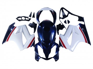 2002-2013 White Red Dark Blue Honda VFR 800 Motorcycle Fairings Australia