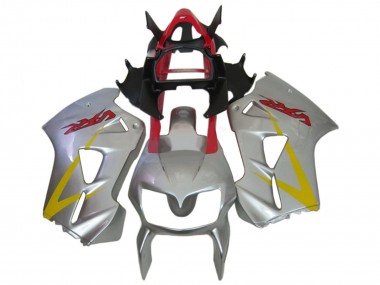 2002-2013 Silver Red Yellow Honda VFR 800 Motorcycle Fairings Australia