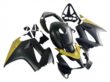 2002-2013 Yellow Matte Black Honda VFR 800 Motorcycle Fairings Australia
