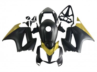 2002-2013 Yellow Matte Black Honda VFR 800 Motorcycle Fairings Australia