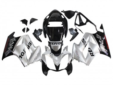 2002-2013 Silver Glossy Black Repsol Honda VFR 800 Motorcycle Fairings Australia