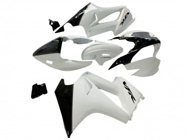2002-2013 Pearl White Glossy Black Decal Honda VFR 800 Motorcycle Fairings Australia