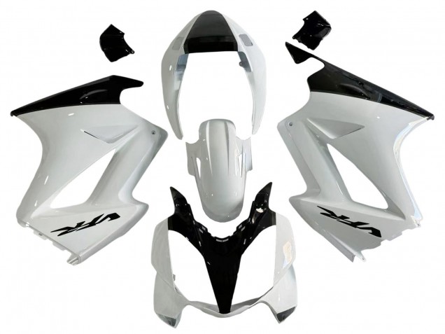 2002-2013 Pearl White Glossy Black Decal Honda VFR 800 Motorcycle Fairings Australia