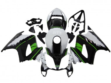 2002-2013 White Green Glossy Black Honda VFR 800 Motorcycle Fairings Australia