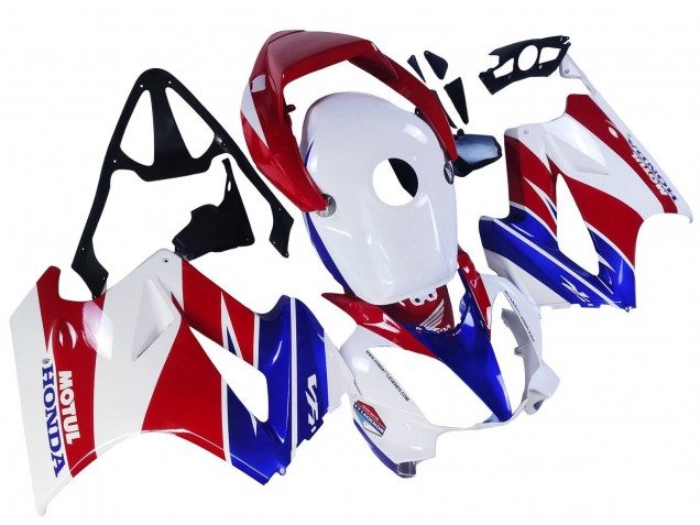 2002-2013 White Red Blue Motul Honda VFR 800 Motorcycle Fairings Australia