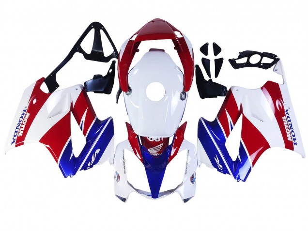 2002-2013 White Red Blue Motul Honda VFR 800 Motorcycle Fairings Australia