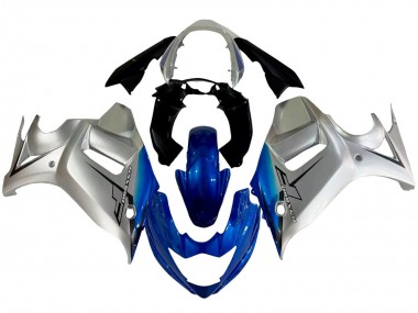 2008-2013 Silver Blue Suzuki GSX650F Katana Motorcycle Fairings Australia