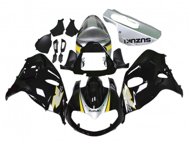 1998-2003 Glossy Black Silver Yellow Suzuki TL1000R Motorcycle Fairings Australia