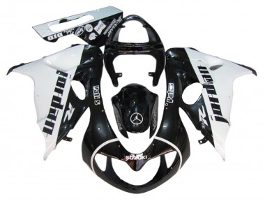 1998-2003 Glossy Black White Jordan Suzuki TL1000R Motorcycle Fairings Australia