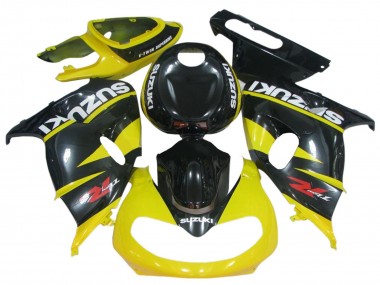 1998-2003 Glossy Black Yellow Suzuki TL1000R Motorcycle Fairings Australia