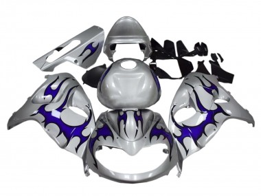 1998-2003 Silver Blue Suzuki TL1000R Motorcycle Fairings Australia