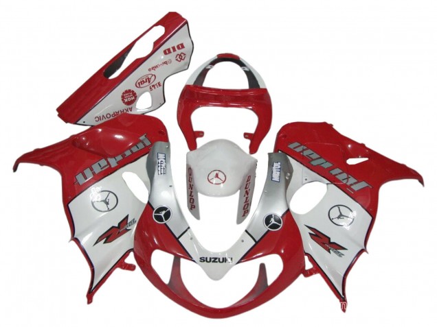 1998-2003 Red White Silver Jordan Motul Dunlop Suzuki TL1000R Motorcycle Fairings Australia