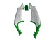 1996-2003 White Green Black Kawasaki ZX7R Motorcycle Fairings Australia