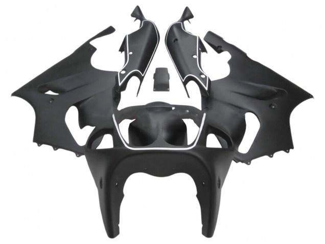 1996-2003 Matte Black Kawasaki ZX7R Motorcycle Fairings Australia