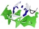 1996-2003 White Green Blue Kawasaki ZX7R Motorcycle Fairings Australia