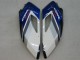 2004-2005 White Blue Glossy Black Fireblade Honda CBR1000RR Motorcycle Fairings Australia