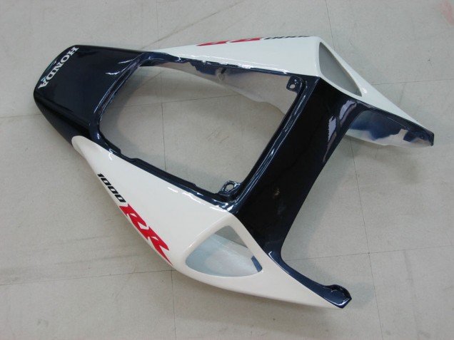 2004-2005 White Blue Glossy Black Fireblade Honda CBR1000RR Motorcycle Fairings Australia