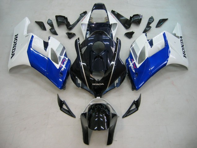 2004-2005 White Blue Glossy Black Fireblade Honda CBR1000RR Motorcycle Fairings Australia
