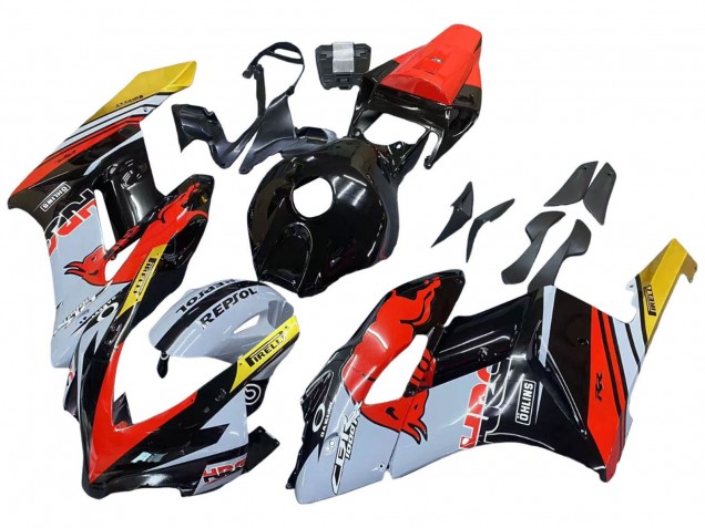 2004-2005 Yellow Red White Glossy Red Bull Repsol HRC Honda CBR1000RR Motorcycle Fairings Australia