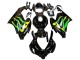 2004-2005 Glossy Black Yellow Green Monster Honda CBR1000RR Motorcycle Fairings Australia