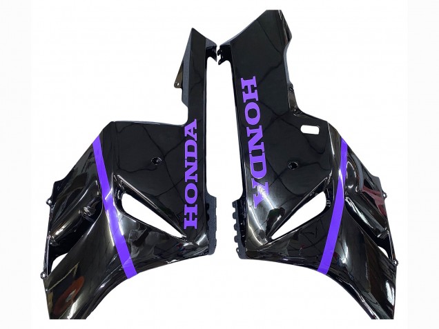 2004-2005 Glossy Black Purple Stripe Honda CBR1000RR Motorcycle Fairings Australia