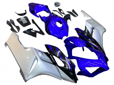 2004-2005 Silver Blue Glossy Black Honda CBR1000RR Motorcycle Fairings Australia