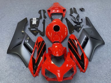 2004-2005 Grey Red Glossy Black Stripe Honda CBR1000RR Motorcycle Fairings Australia