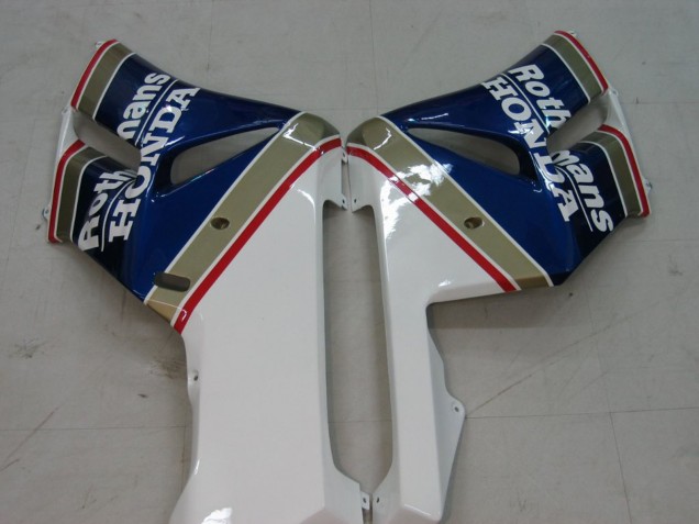 2004-2005 White Blue Gold Rothmans Honda CBR1000RR Motorcycle Fairings Australia