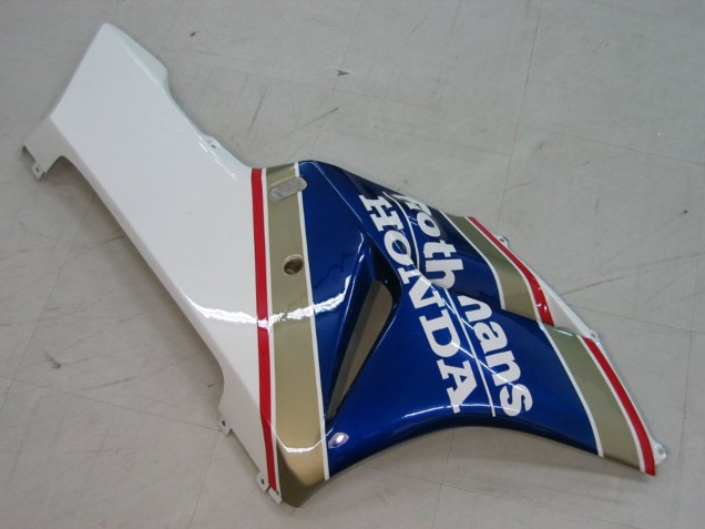 2004-2005 White Blue Gold Rothmans Honda CBR1000RR Motorcycle Fairings Australia