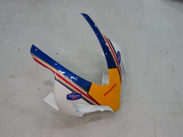 2004-2005 White Blue Gold Rothmans Honda CBR1000RR Motorcycle Fairings Australia