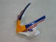 2004-2005 White Blue Gold Rothmans Honda CBR1000RR Motorcycle Fairings Australia