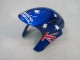2004-2005 White Blue Red Glossy Black Star Carrera Lee Honda CBR1000RR Motorcycle Fairings Australia