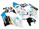 2004-2005 White Light Blue Yellow Black Konica Minolta Honda CBR1000RR Motorcycle Fairings Australia