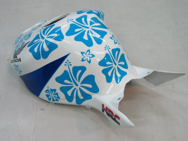2004-2005 White Blue Snow Nastro Azzurro 46 Honda CBR1000RR Motorcycle Fairings Australia