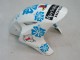 2004-2005 White Blue Snow Nastro Azzurro 46 Honda CBR1000RR Motorcycle Fairings Australia
