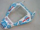 2004-2005 White Blue Snow Nastro Azzurro 46 Honda CBR1000RR Motorcycle Fairings Australia