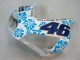 2004-2005 White Blue Snow Nastro Azzurro 46 Honda CBR1000RR Motorcycle Fairings Australia