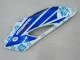 2004-2005 White Blue Snow Nastro Azzurro 46 Honda CBR1000RR Motorcycle Fairings Australia