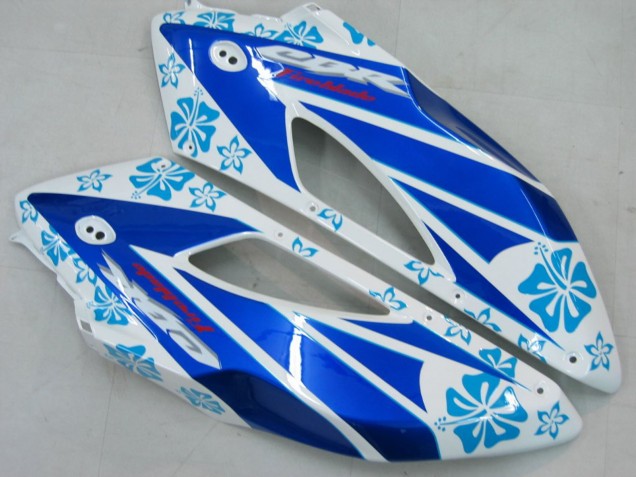 2004-2005 White Blue Snow Nastro Azzurro 46 Honda CBR1000RR Motorcycle Fairings Australia