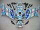 2004-2005 White Blue Snow Nastro Azzurro 46 Honda CBR1000RR Motorcycle Fairings Australia