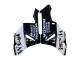 2004-2005 Glossy Black White West Honda CBR1000RR Motorcycle Fairings Australia