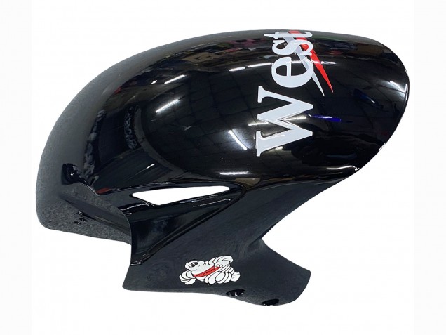 2004-2005 Glossy Black White West Honda CBR1000RR Motorcycle Fairings Australia