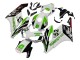 2004-2005 White Green Glossy Black Hannspree 52 Honda CBR1000RR Motorcycle Fairings Australia