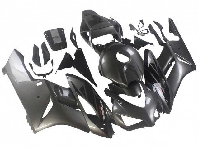 2004-2005 Glossy Grey Glossy Black Honda CBR1000RR Motorcycle Fairings Australia