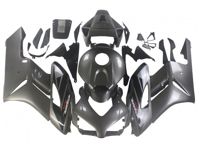 2004-2005 Glossy Grey Glossy Black Honda CBR1000RR Motorcycle Fairings Australia