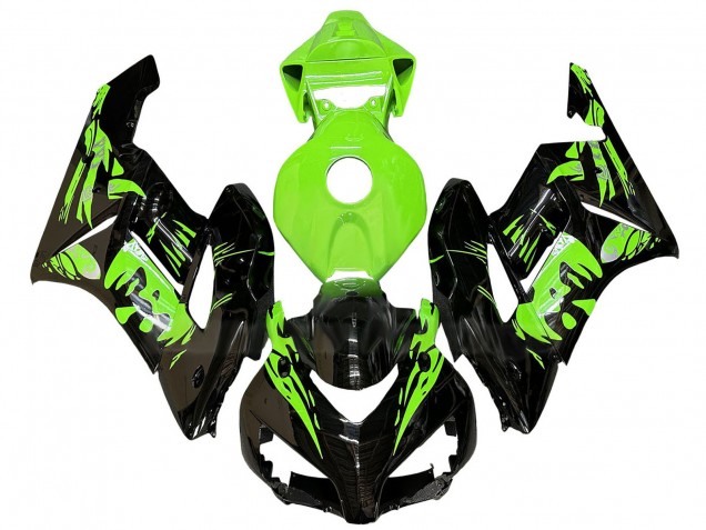 2004-2005 Green Glossy Black Honda CBR1000RR Motorcycle Fairings Australia