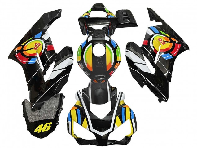 2004-2005 Yellow Blue Red Glossy Black Color Wheel 46 Honda CBR1000RR Motorcycle Fairings Australia