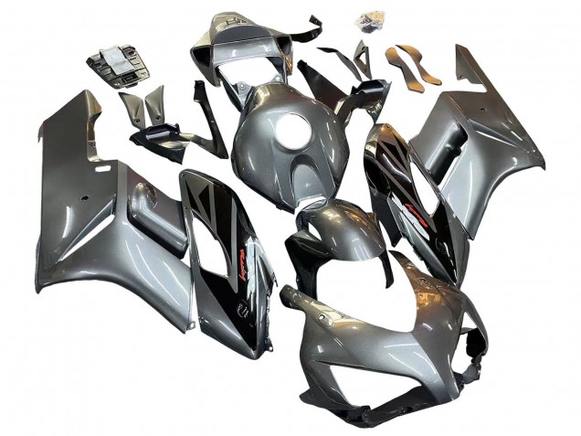 2004-2005 Silver Glossy Black Honda CBR1000RR Motorcycle Fairing Australia