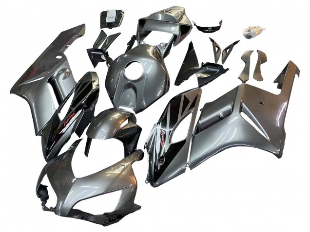 2004-2005 Silver Glossy Black Honda CBR1000RR Motorcycle Fairing Australia